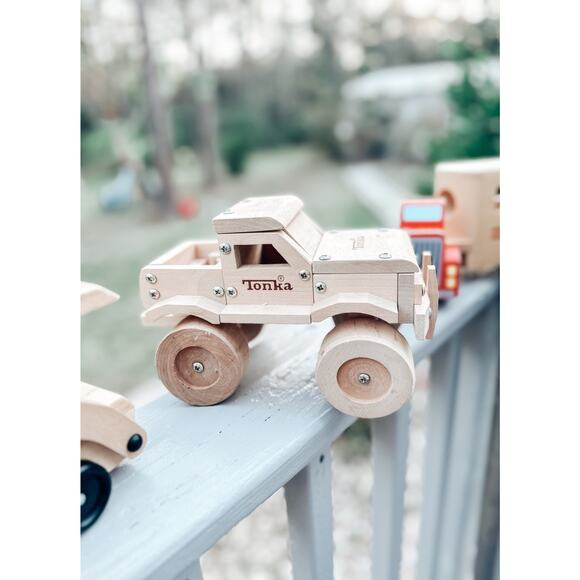 Huge Lot 40pc Wooden Toy Cars Plane Trucks melissa and doug - Picture 2 of 8